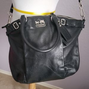 Coach leather handbag